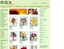 Tablet Screenshot of pomona-florists.flowerpetal.com