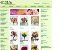 Tablet Screenshot of miami-florists.flowerpetal.com