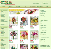 Tablet Screenshot of columbus-florists.flowerpetal.com