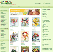 Tablet Screenshot of fullerton-florists.flowerpetal.com