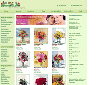 Tablet Screenshot of norwalk-florists.flowerpetal.com