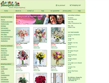 Tablet Screenshot of carrollton-florists.flowerpetal.com