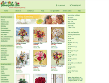 Tablet Screenshot of corpus-christi-florists.flowerpetal.com