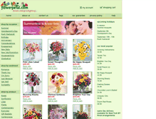 Tablet Screenshot of new-york-florists.flowerpetal.com