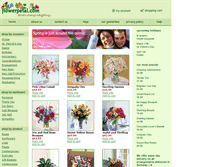 Tablet Screenshot of berkeley-florists.flowerpetal.com