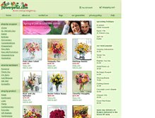 Tablet Screenshot of bronx-florists.flowerpetal.com