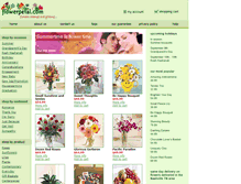 Tablet Screenshot of nashville-florists.flowerpetal.com