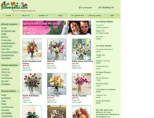 Tablet Screenshot of birmingham-florists.flowerpetal.com