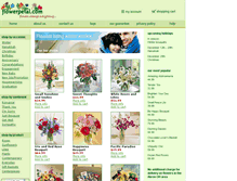 Tablet Screenshot of akron-florists.flowerpetal.com
