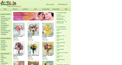 Desktop Screenshot of lincoln-florists.flowerpetal.com