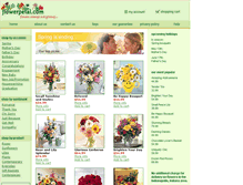 Tablet Screenshot of indianapolis-florists.flowerpetal.com