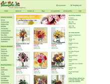 Tablet Screenshot of coloradosprings-florists.flowerpetal.com