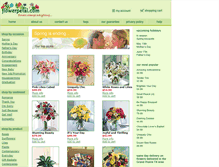 Tablet Screenshot of grand-prairie-florists.flowerpetal.com