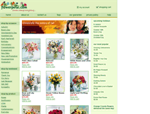 Tablet Screenshot of orange-county-florists.flowerpetal.com