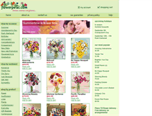 Tablet Screenshot of plano-florists.flowerpetal.com