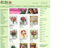 Tablet Screenshot of cambridge-florists.flowerpetal.com