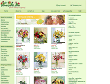 Tablet Screenshot of houston-florists.flowerpetal.com