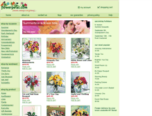 Tablet Screenshot of louisville-florists.flowerpetal.com