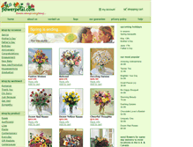 Tablet Screenshot of flowerpetal.com