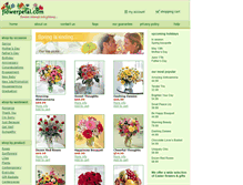 Tablet Screenshot of easter.flowerpetal.com