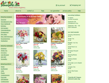 Tablet Screenshot of charlotte-florists.flowerpetal.com