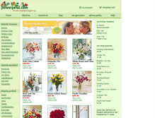 Tablet Screenshot of hollywood-florists.flowerpetal.com