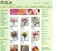 Tablet Screenshot of los-angeles-florists.flowerpetal.com